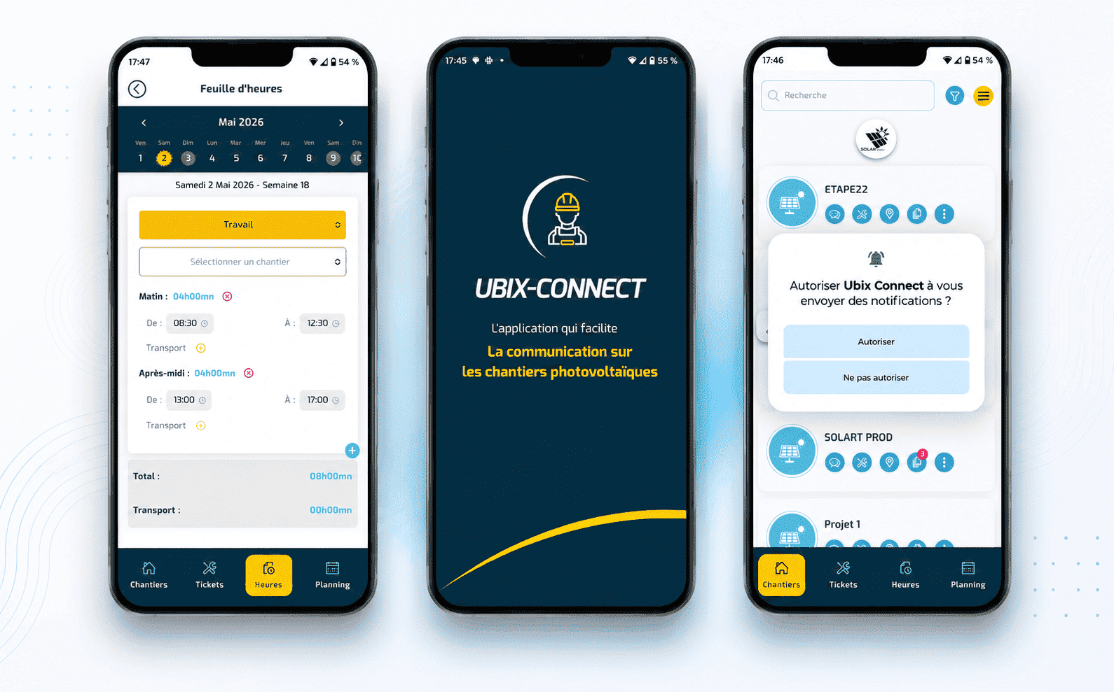 UBIX-SOFTWARE — Collaborative project management tool with a full history of exchanges