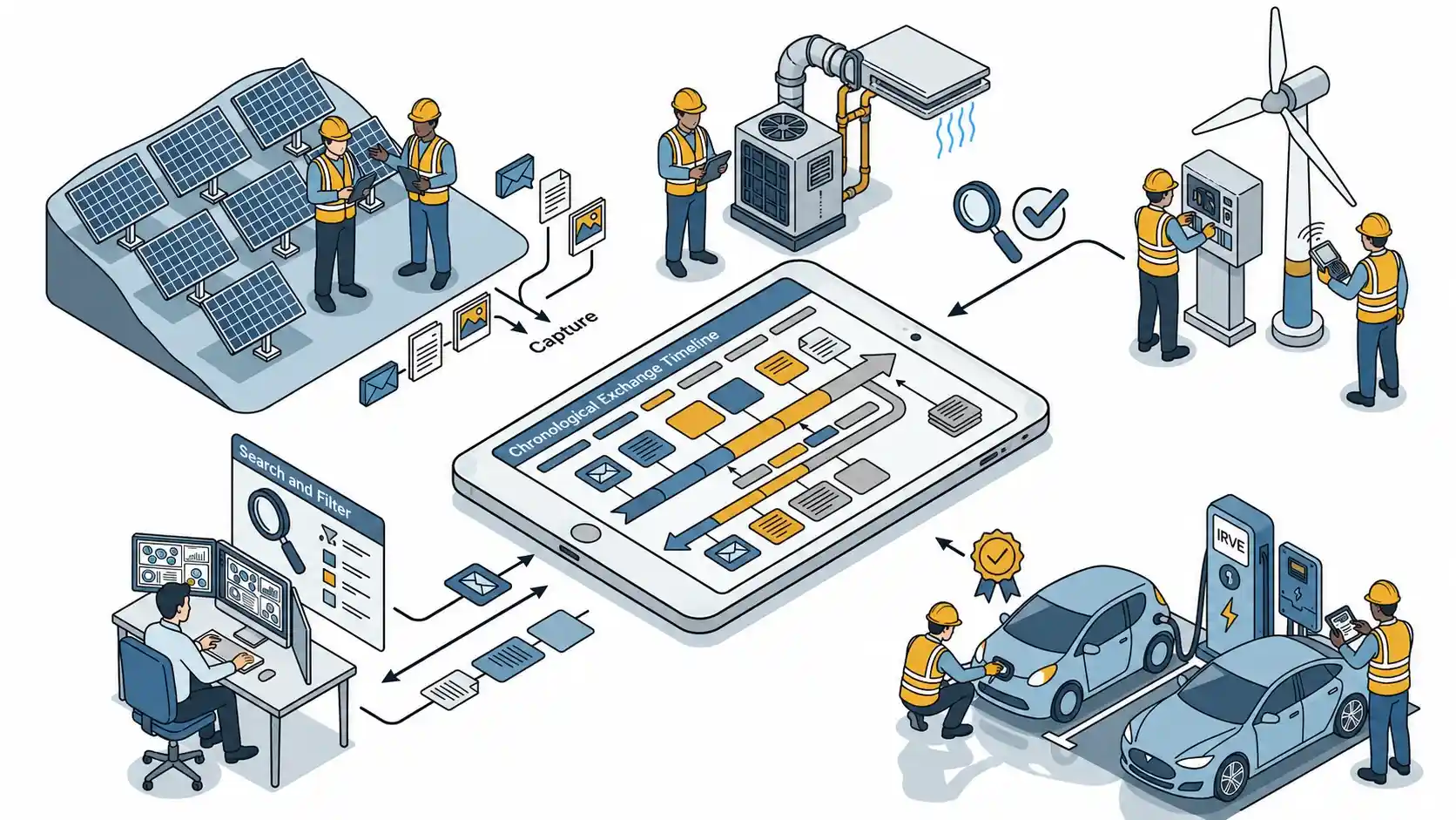 Exchange history and collaboration
