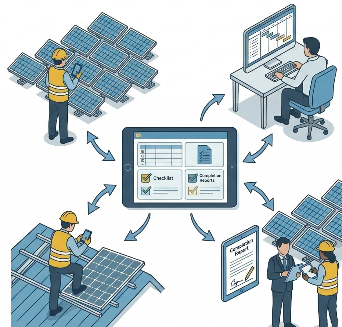 Photovoltaic site tracking software — UBIX-SOFTWARE